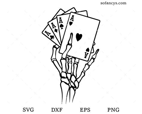 skeleton hand holding cards|skeleton hands clip art.